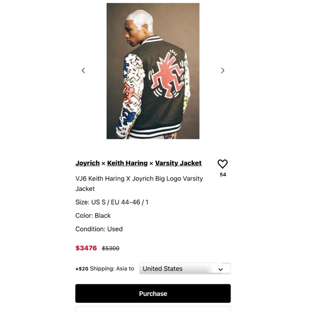 Keith Haring Jacket Varsity - Picture 9 of 9